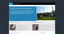 Desktop Screenshot of barroncountyhousingauthority.com
